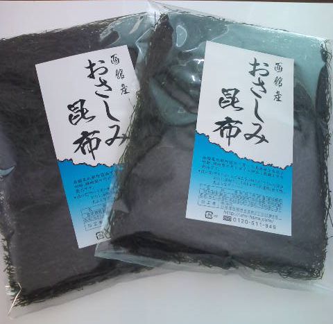 おさしみ昆布(4枚入り)